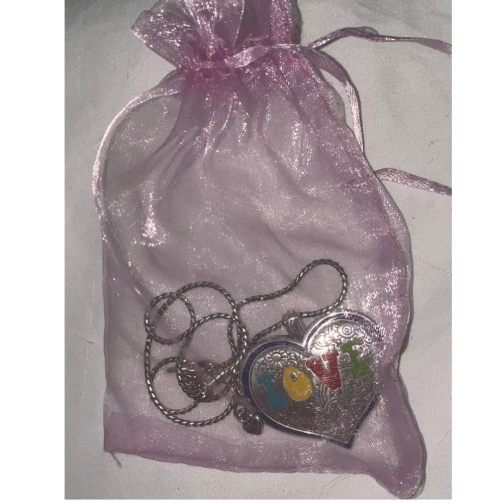 SALE🎈NWOT BRIGHTON LOVE STATEMENT REVERSIBLE GORGEOUS NECKLACE! DO NOT MISS OUT - Picture 6 of 6